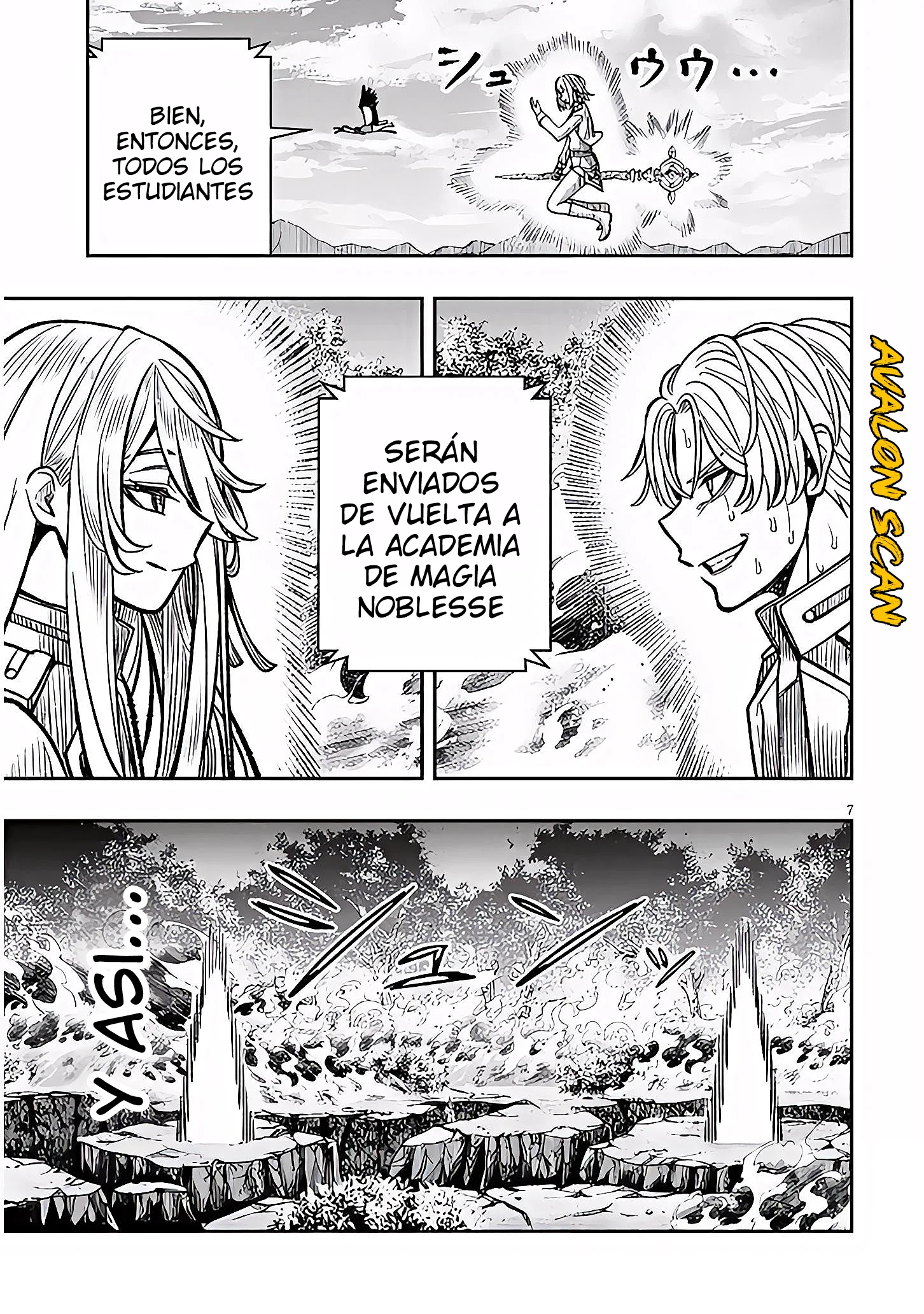 Taida na Akujoku Kizoku ni Tensei shita Ore, Scenario wo Bukkowashitara Kikakugai no Maryoku de Saikyou ni Natta capítulo 13, página 7