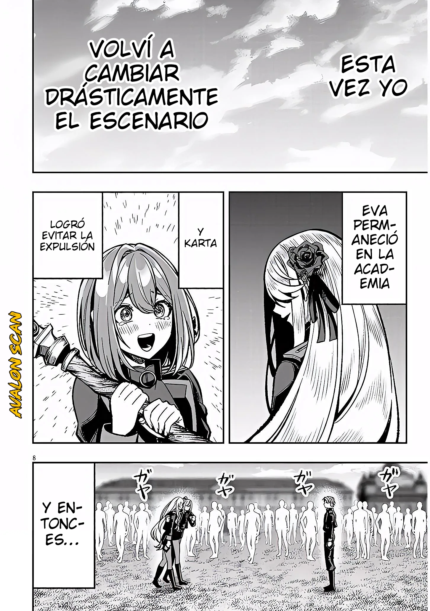 Taida na Akujoku Kizoku ni Tensei shita Ore, Scenario wo Bukkowashitara Kikakugai no Maryoku de Saikyou ni Natta capítulo 13, página 8