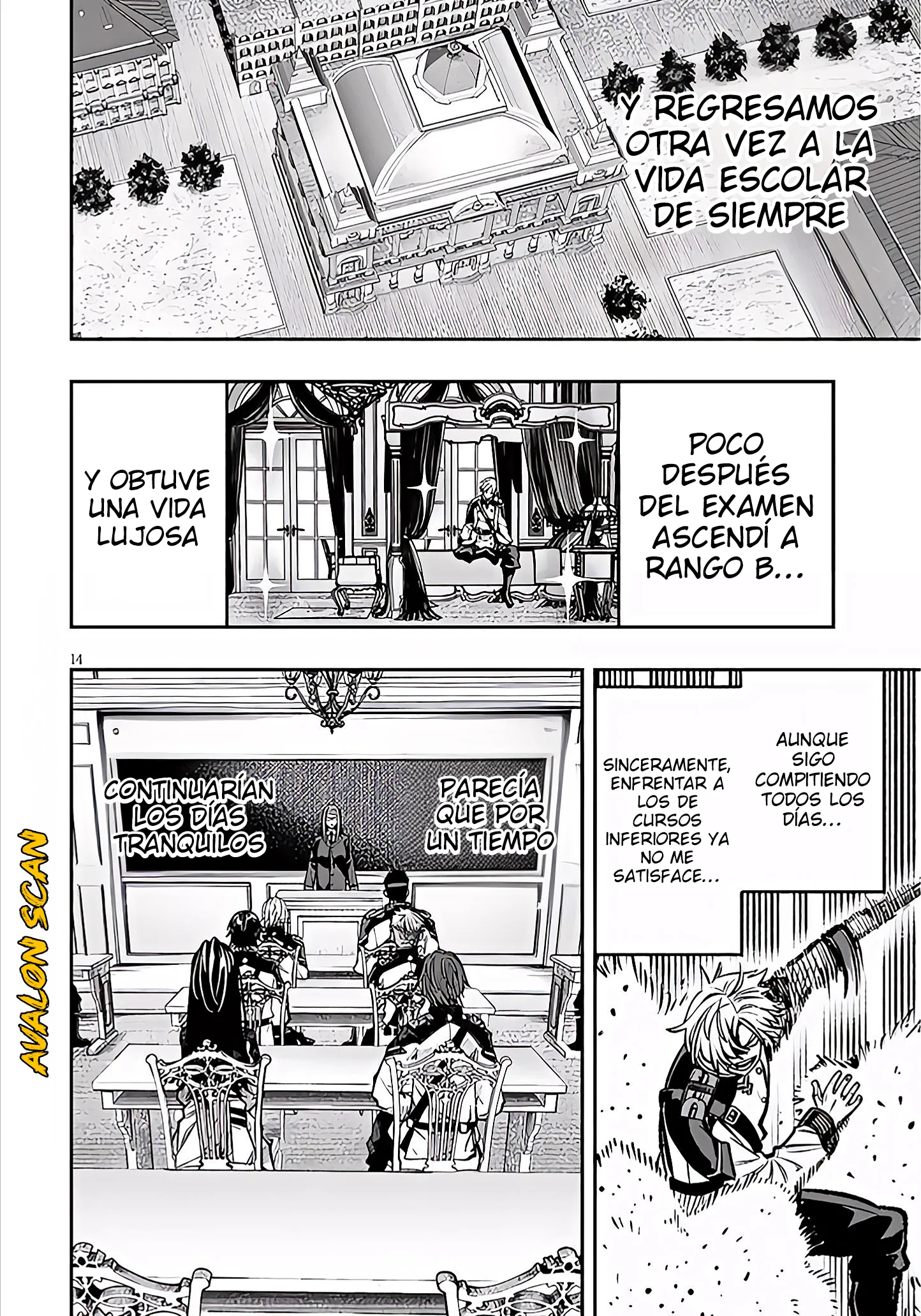 Taida na Akujoku Kizoku ni Tensei shita Ore, Scenario wo Bukkowashitara Kikakugai no Maryoku de Saikyou ni Natta capítulo 13, página 14