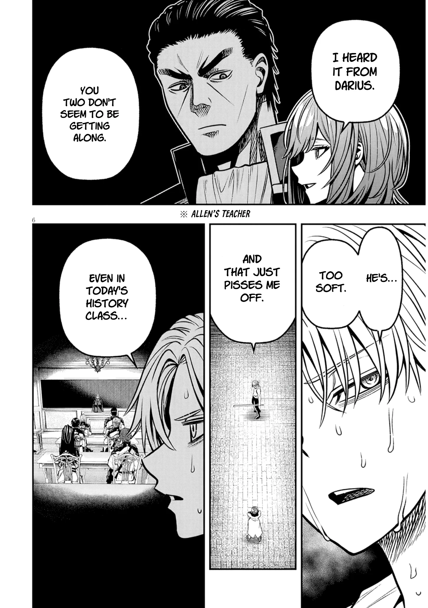 Taida na Akujoku Kizoku ni Tensei shita Ore, Scenario wo Bukkowashitara Kikakugai no Maryoku de Saikyou ni Natta capítulo 17.1, página 6