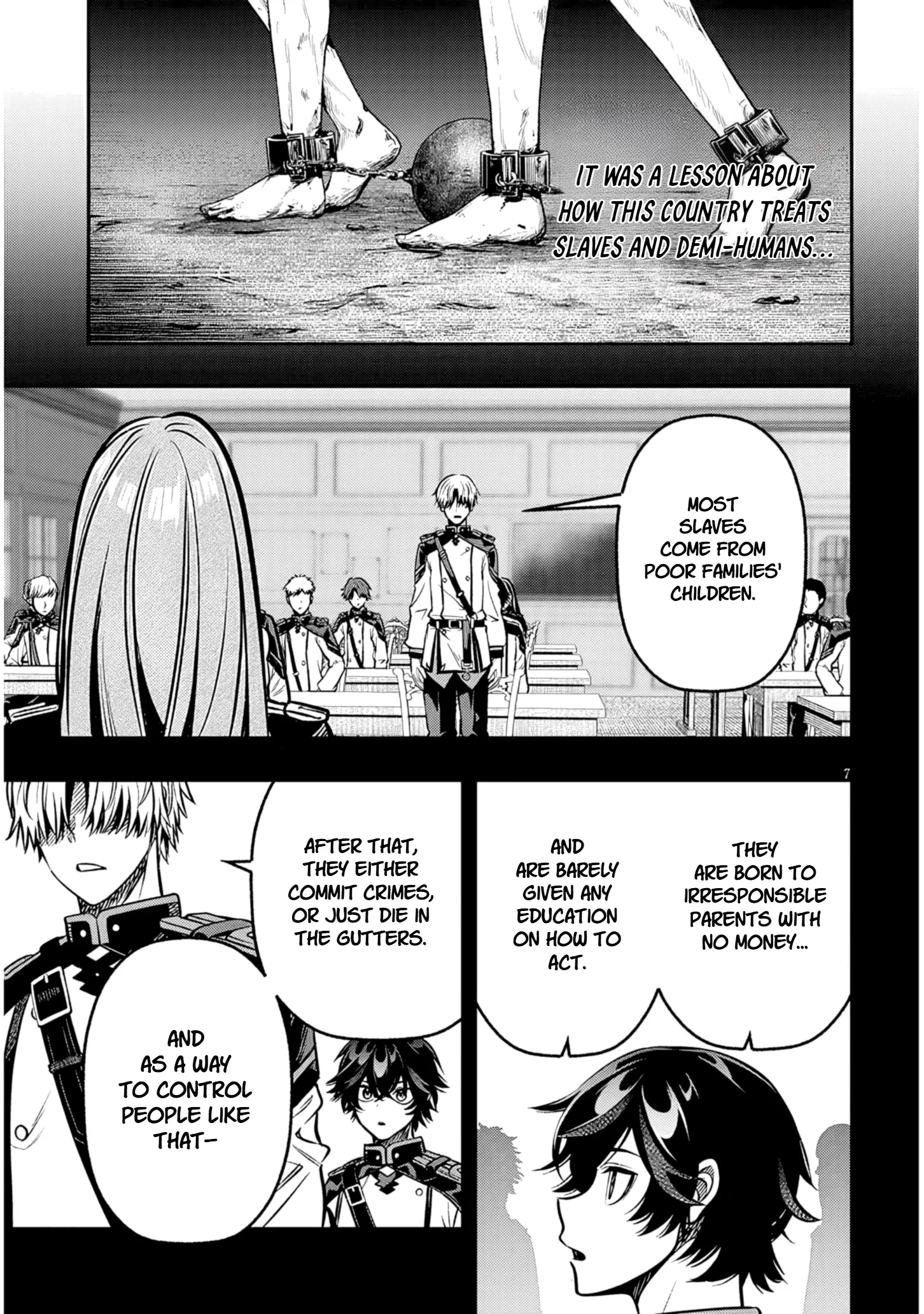 Taida na Akujoku Kizoku ni Tensei shita Ore, Scenario wo Bukkowashitara Kikakugai no Maryoku de Saikyou ni Natta capítulo 17.1, página 7