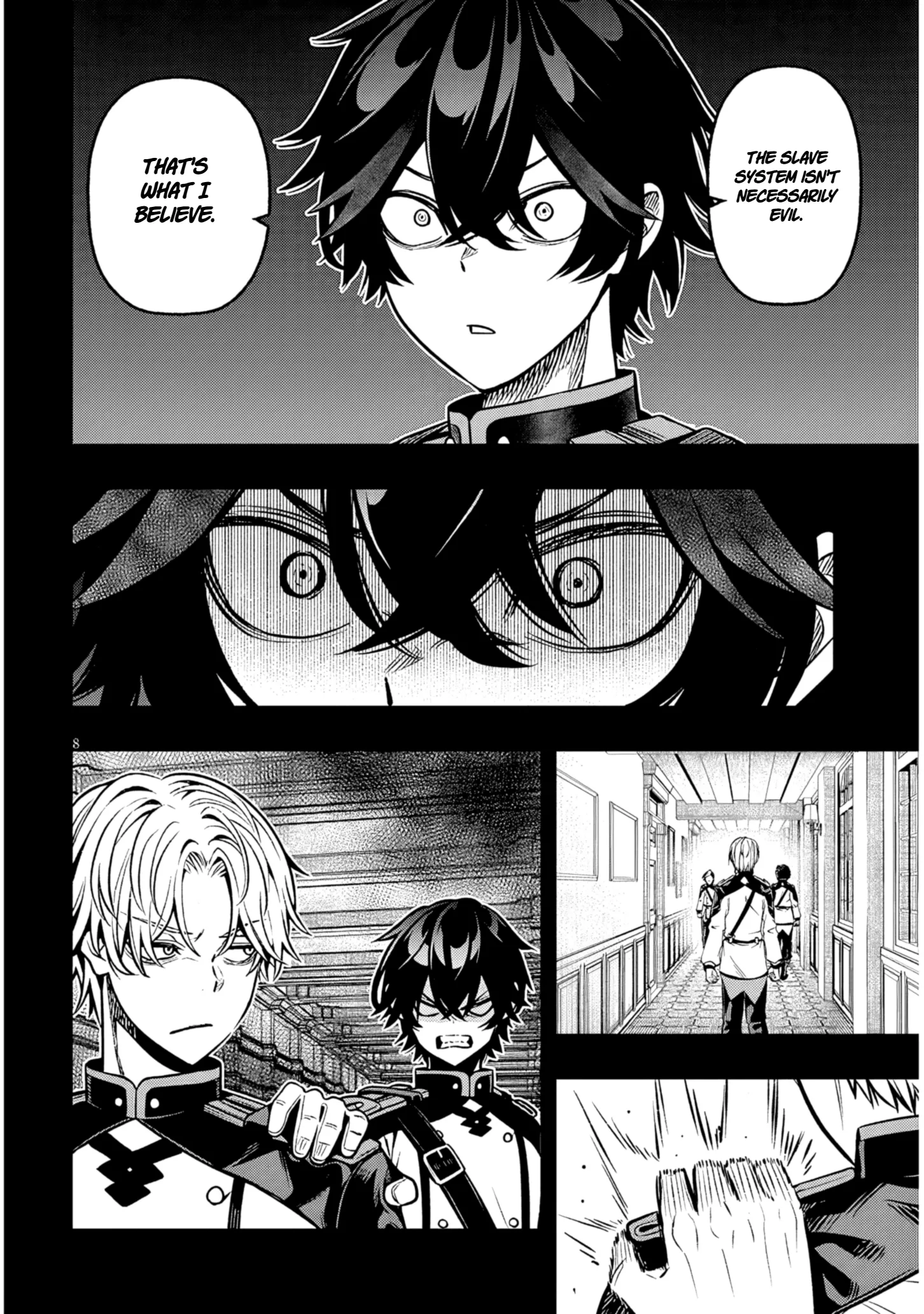 Taida na Akujoku Kizoku ni Tensei shita Ore, Scenario wo Bukkowashitara Kikakugai no Maryoku de Saikyou ni Natta capítulo 17.1, página 8
