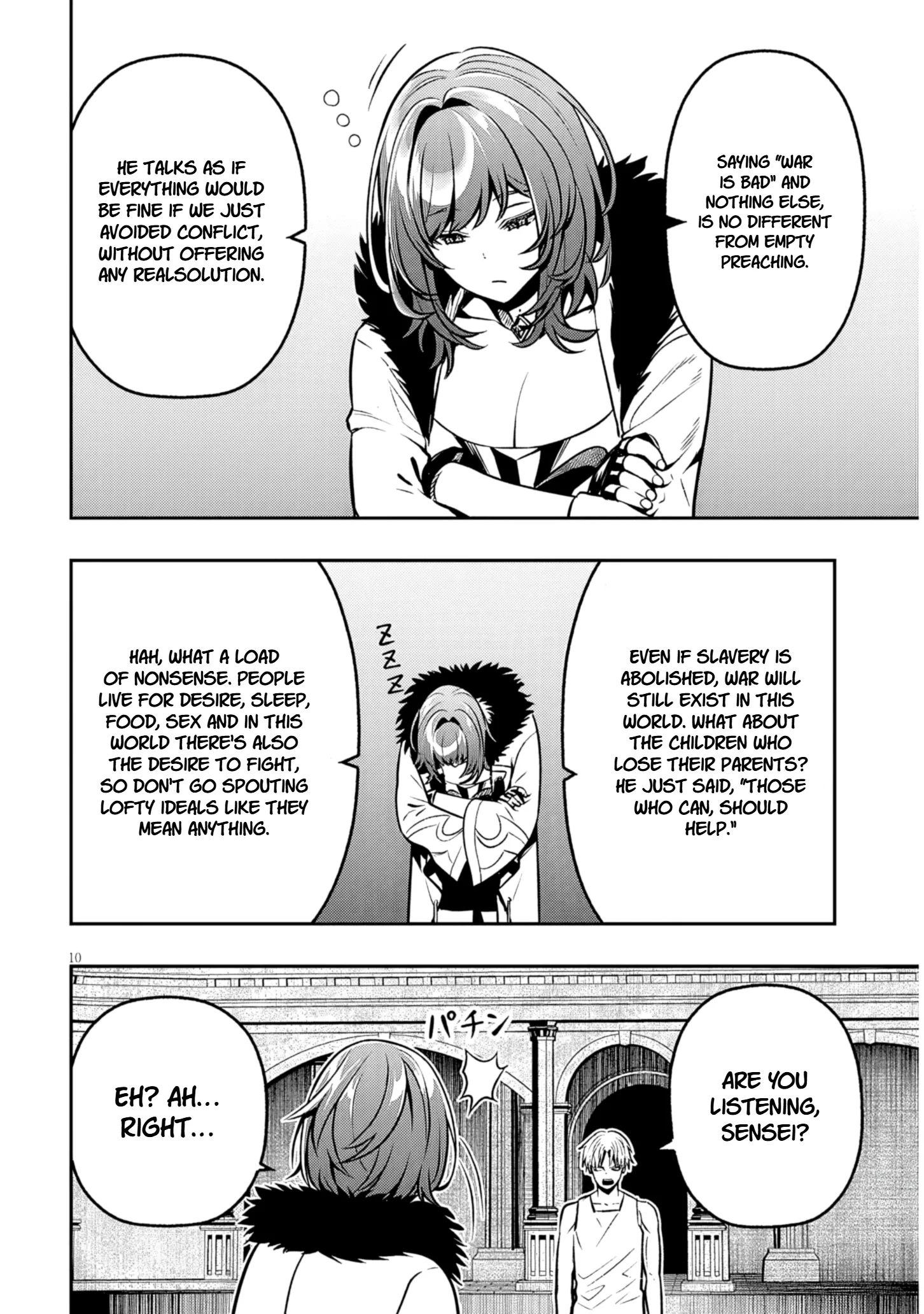 Taida na Akujoku Kizoku ni Tensei shita Ore, Scenario wo Bukkowashitara Kikakugai no Maryoku de Saikyou ni Natta capítulo 17.1, página 10
