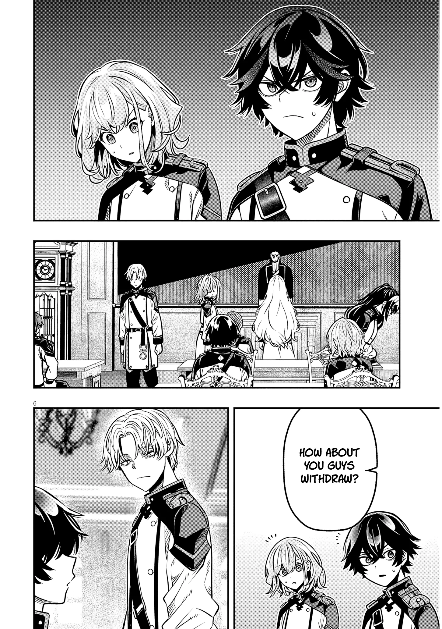 Taida na Akujoku Kizoku ni Tensei shita Ore, Scenario wo Bukkowashitara Kikakugai no Maryoku de Saikyou ni Natta capítulo 18.1, página 6