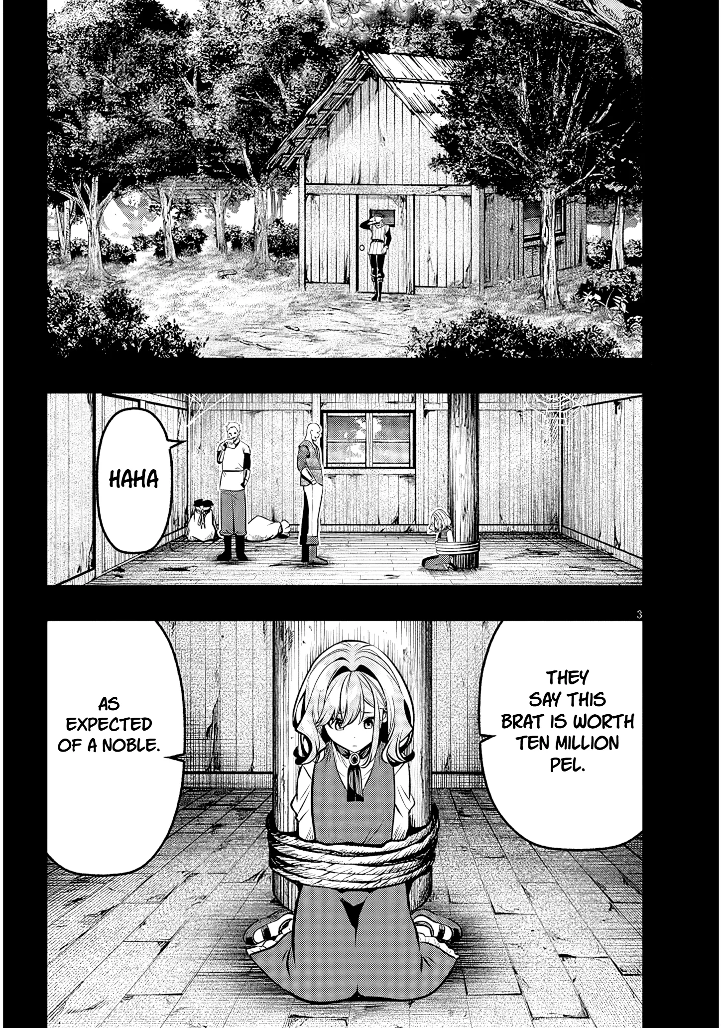 Taida na Akujoku Kizoku ni Tensei shita Ore, Scenario wo Bukkowashitara Kikakugai no Maryoku de Saikyou ni Natta capítulo 20.1, página 3