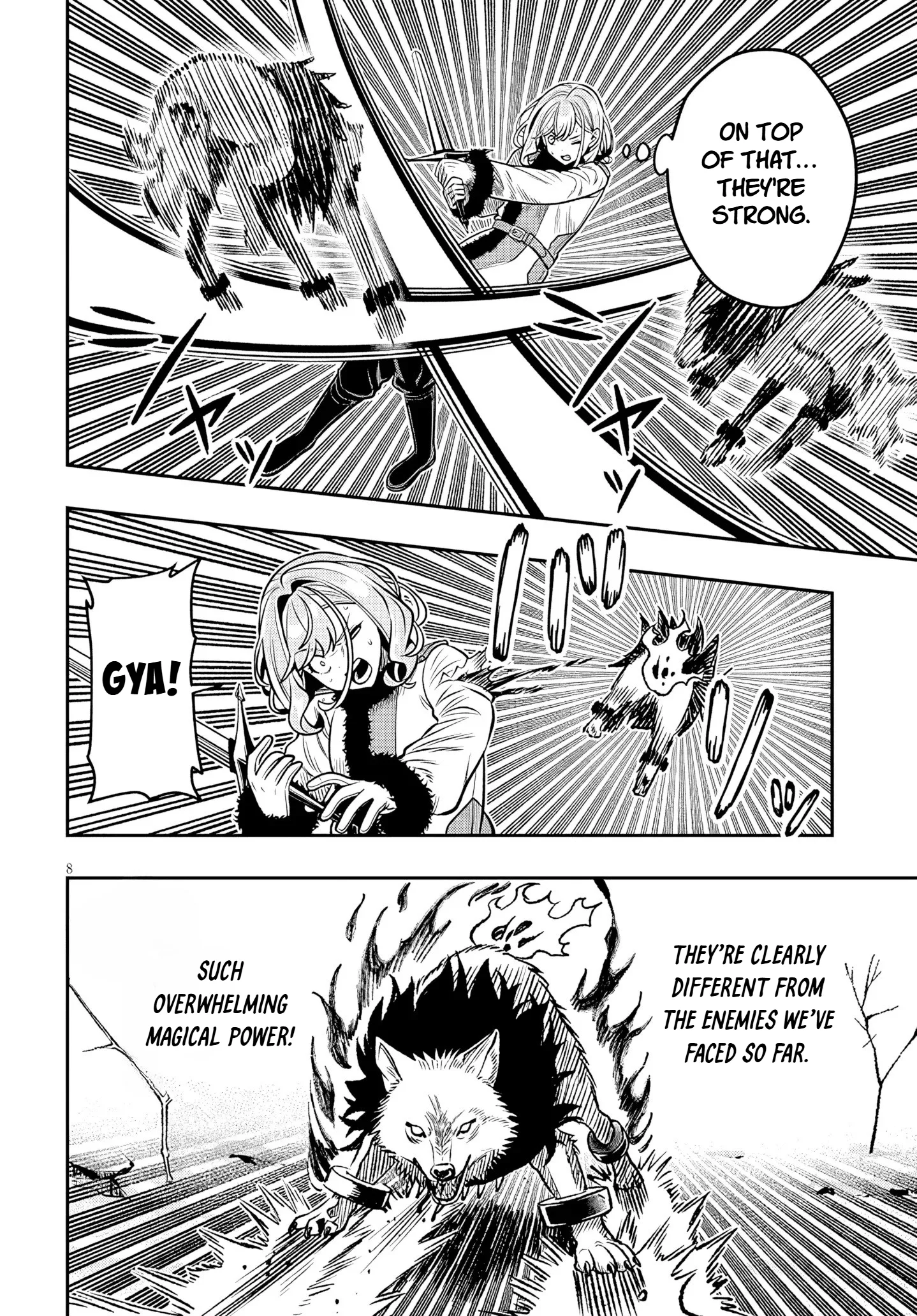Taida na Akujoku Kizoku ni Tensei shita Ore, Scenario wo Bukkowashitara Kikakugai no Maryoku de Saikyou ni Natta capítulo 21.1, página 8