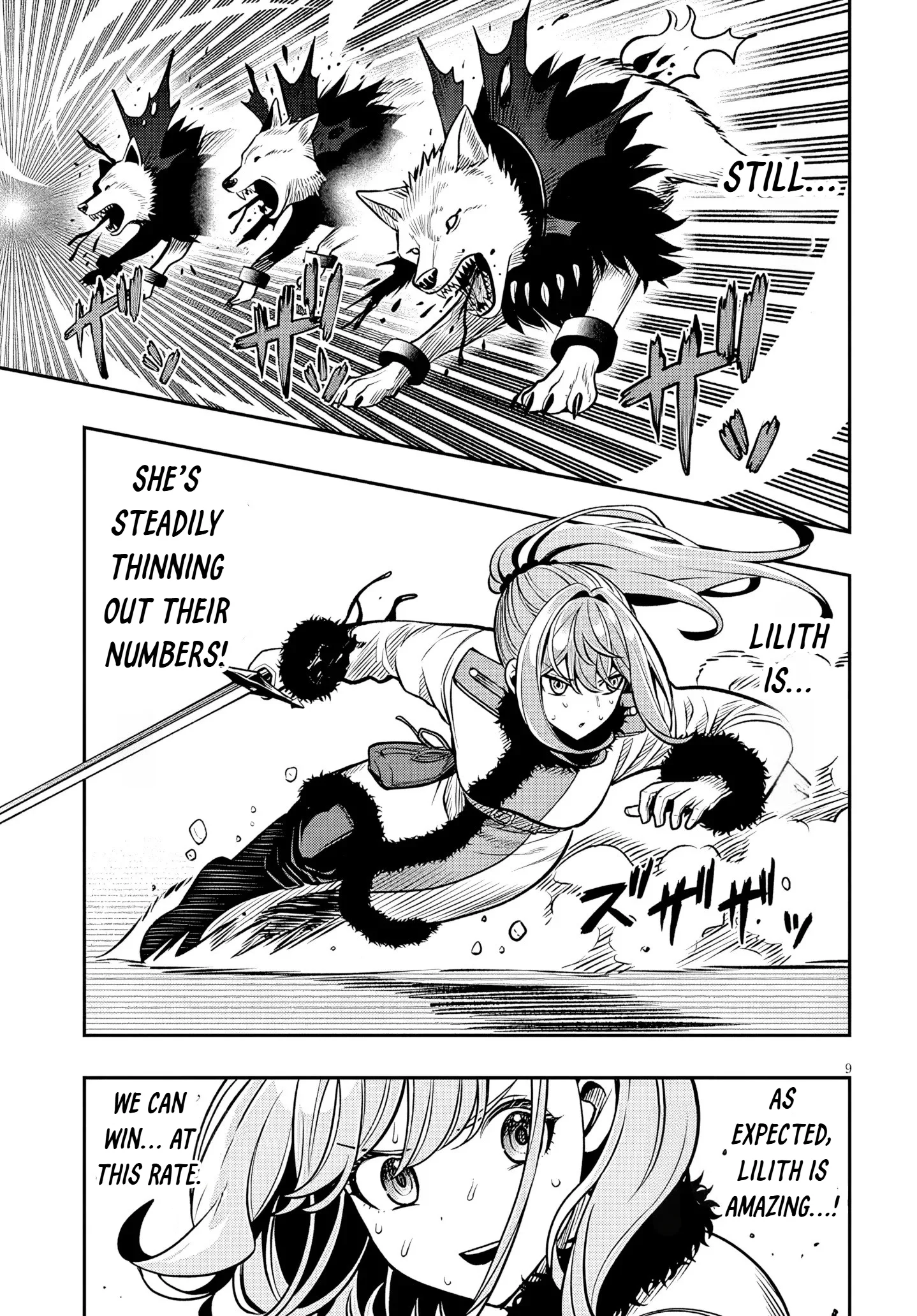 Taida na Akujoku Kizoku ni Tensei shita Ore, Scenario wo Bukkowashitara Kikakugai no Maryoku de Saikyou ni Natta capítulo 21.1, página 9