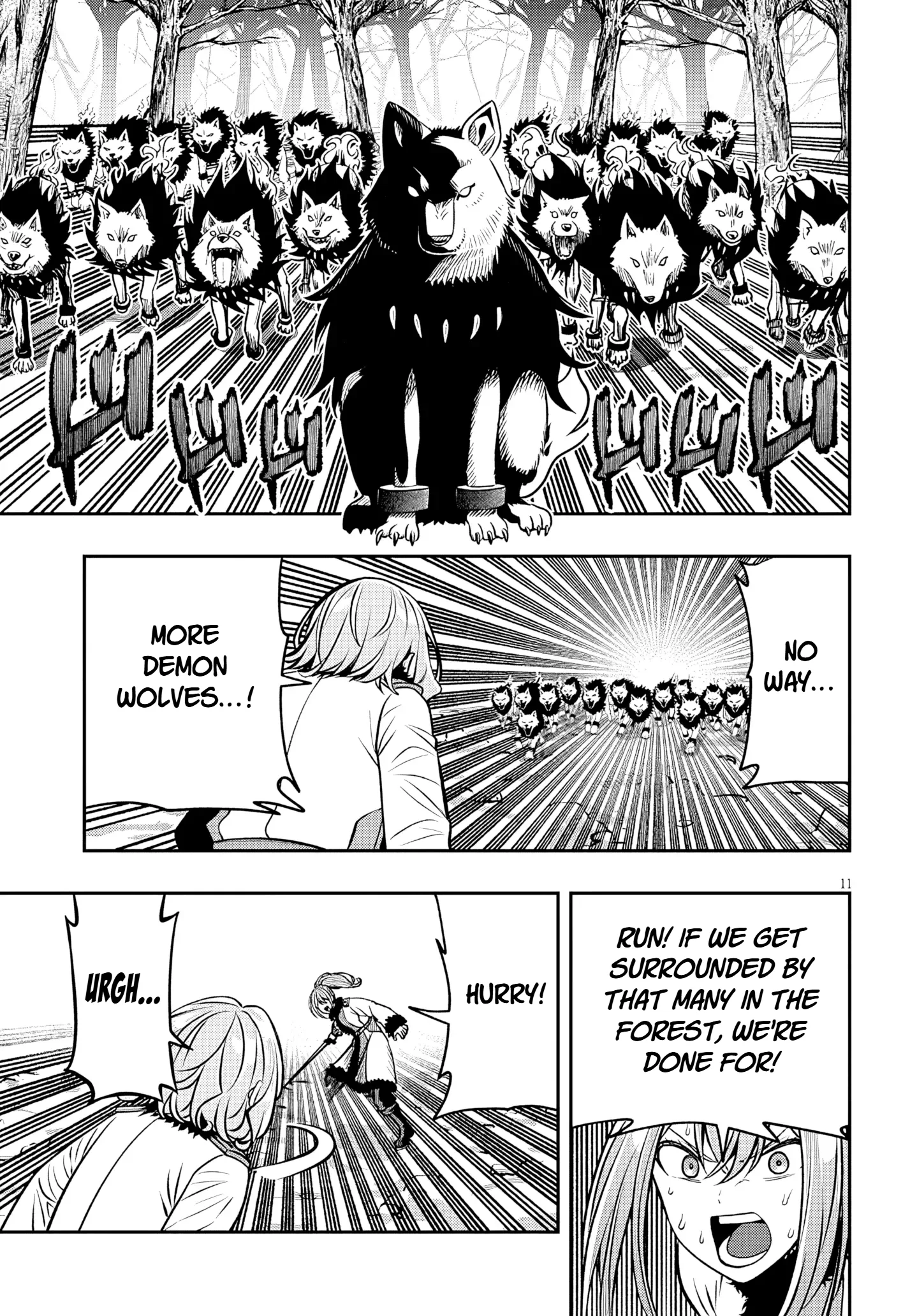 Taida na Akujoku Kizoku ni Tensei shita Ore, Scenario wo Bukkowashitara Kikakugai no Maryoku de Saikyou ni Natta capítulo 21.1, página 11