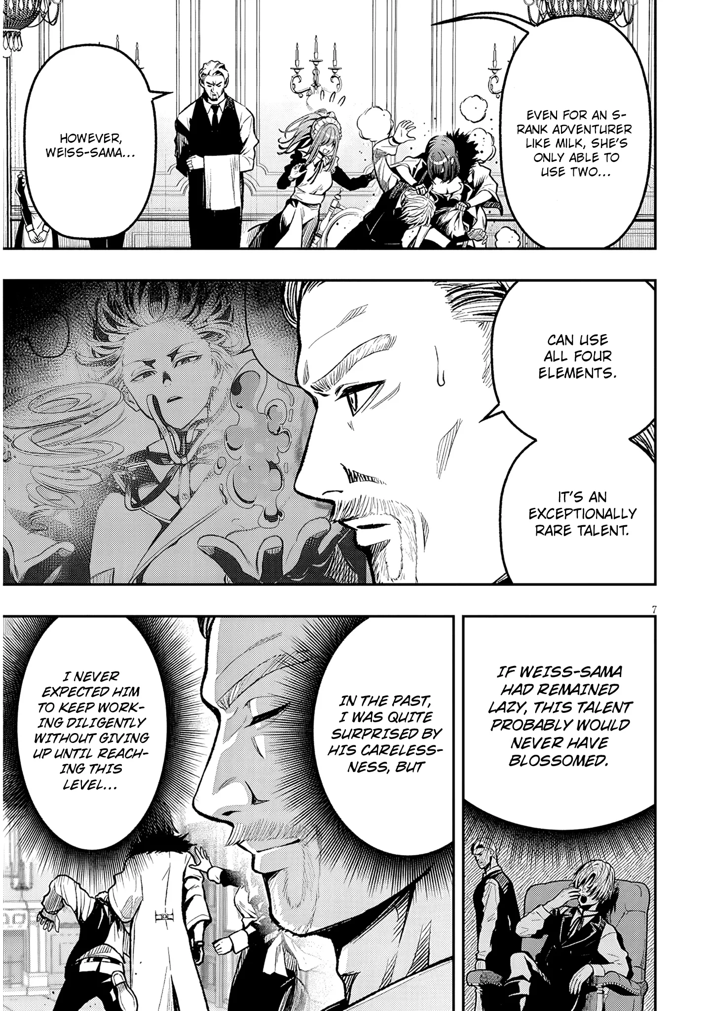 Taida na Akujoku Kizoku ni Tensei shita Ore, Scenario wo Bukkowashitara Kikakugai no Maryoku de Saikyou ni Natta capítulo 3, página 8