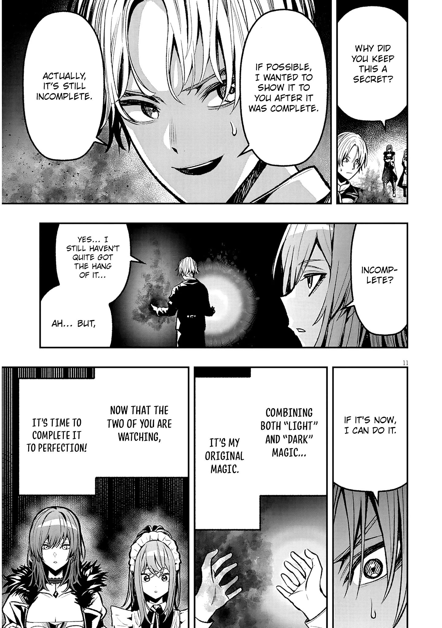 Taida na Akujoku Kizoku ni Tensei shita Ore, Scenario wo Bukkowashitara Kikakugai no Maryoku de Saikyou ni Natta capítulo 3, página 12