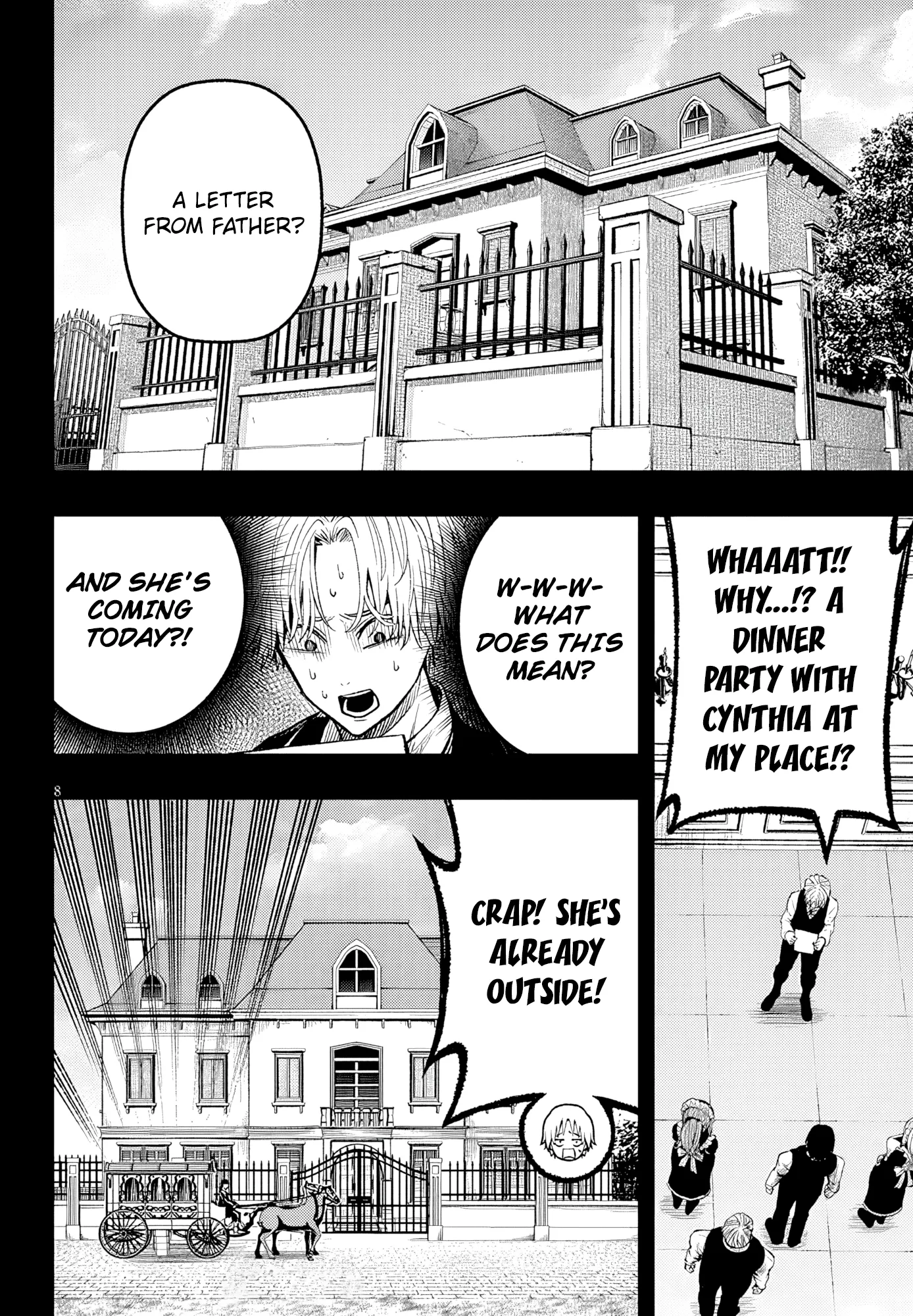 Taida na Akujoku Kizoku ni Tensei shita Ore, Scenario wo Bukkowashitara Kikakugai no Maryoku de Saikyou ni Natta capítulo 4, página 9