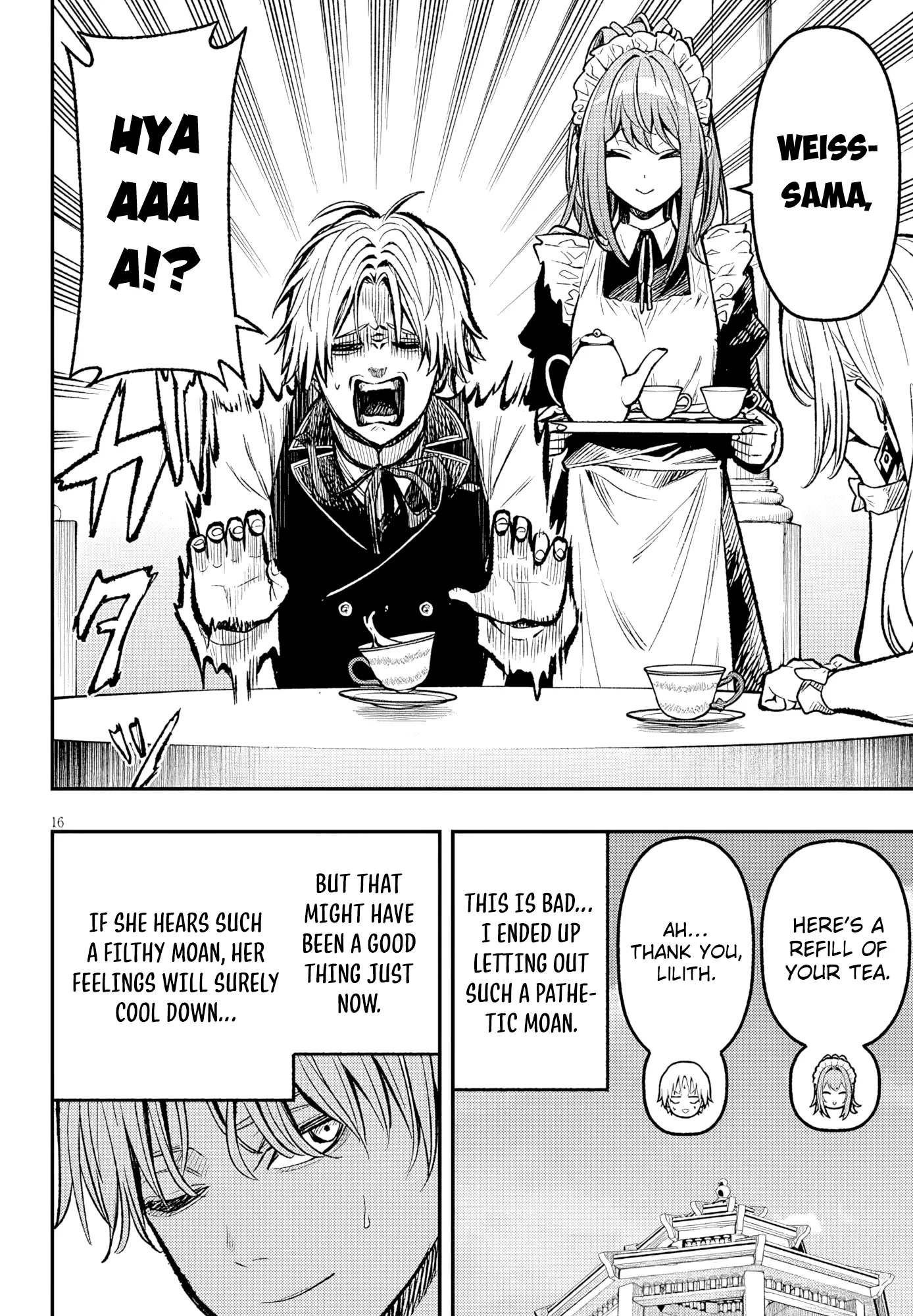 Taida na Akujoku Kizoku ni Tensei shita Ore, Scenario wo Bukkowashitara Kikakugai no Maryoku de Saikyou ni Natta capítulo 4, página 17