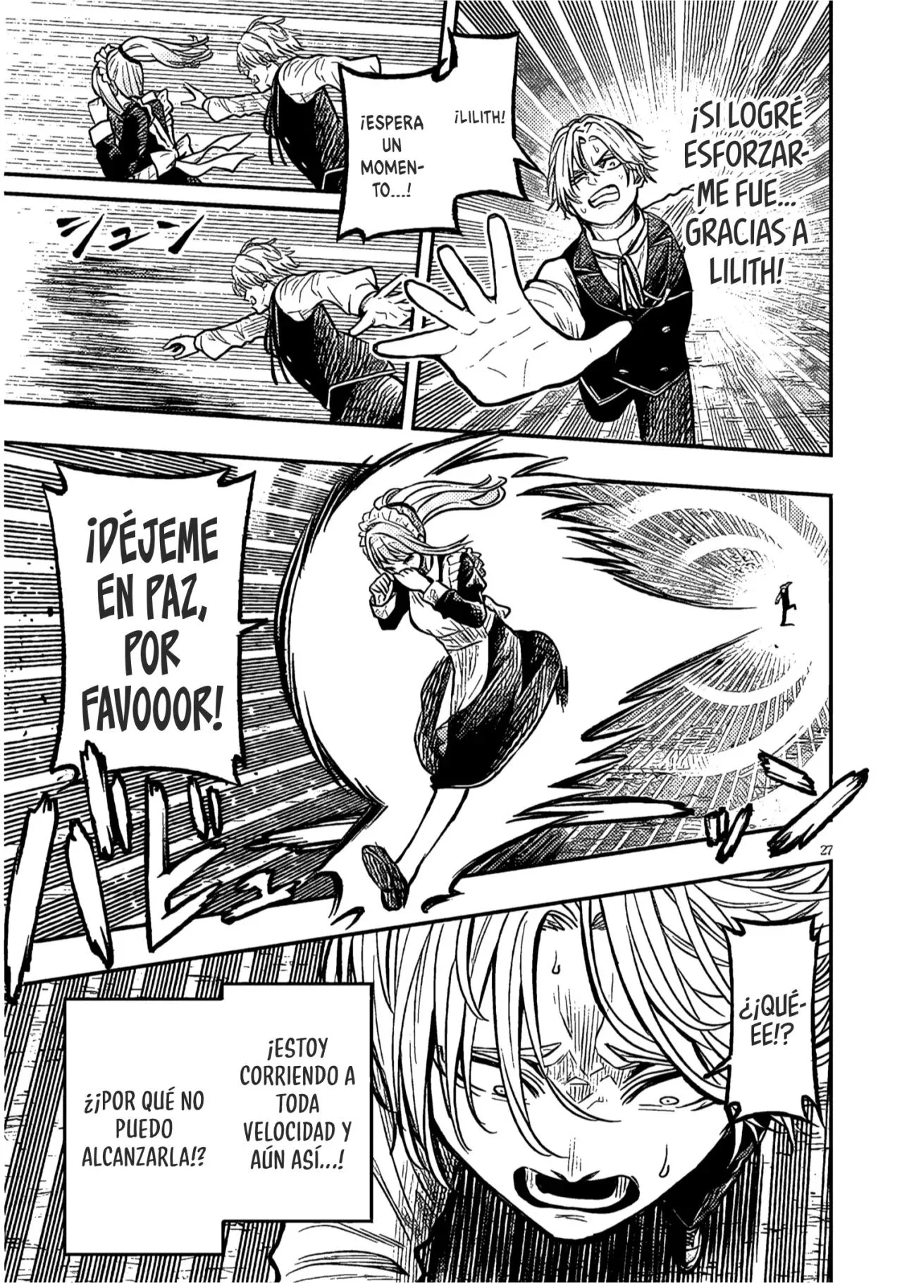 Taida na Akujoku Kizoku ni Tensei shita Ore, Scenario wo Bukkowashitara Kikakugai no Maryoku de Saikyou ni Natta capítulo 4, página 35