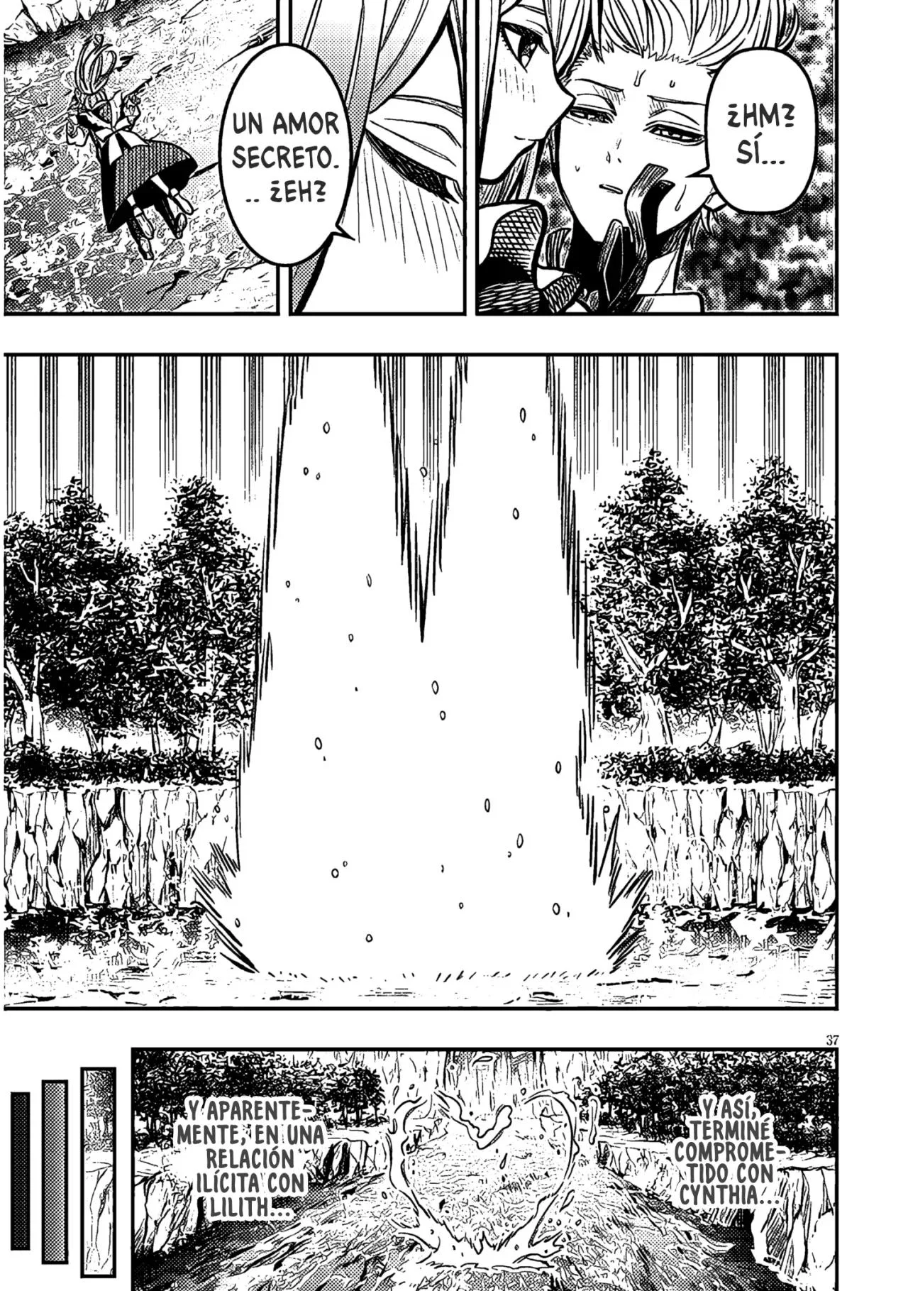 Taida na Akujoku Kizoku ni Tensei shita Ore, Scenario wo Bukkowashitara Kikakugai no Maryoku de Saikyou ni Natta capítulo 4, página 46