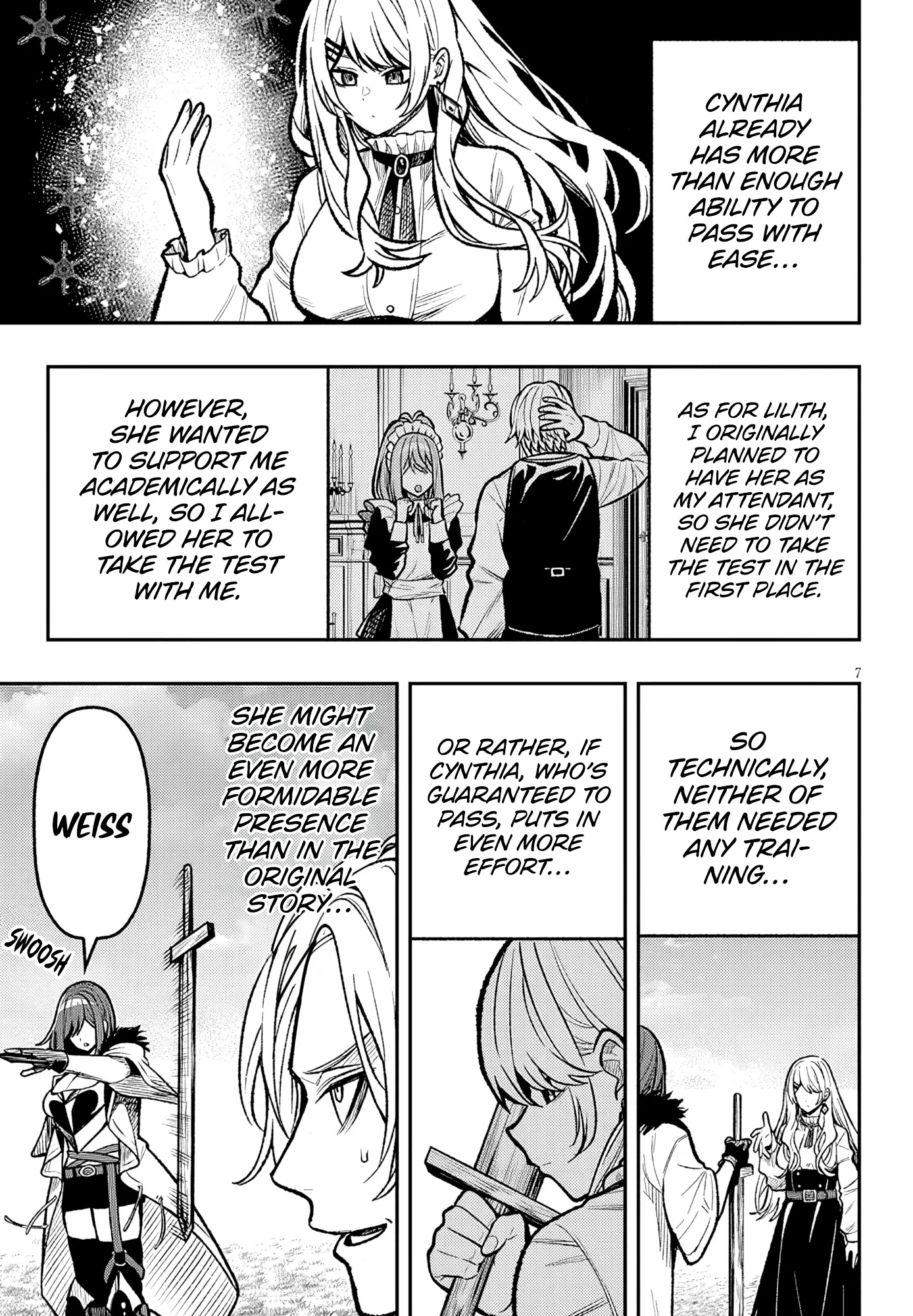 Taida na Akujoku Kizoku ni Tensei shita Ore, Scenario wo Bukkowashitara Kikakugai no Maryoku de Saikyou ni Natta capítulo 5, página 7