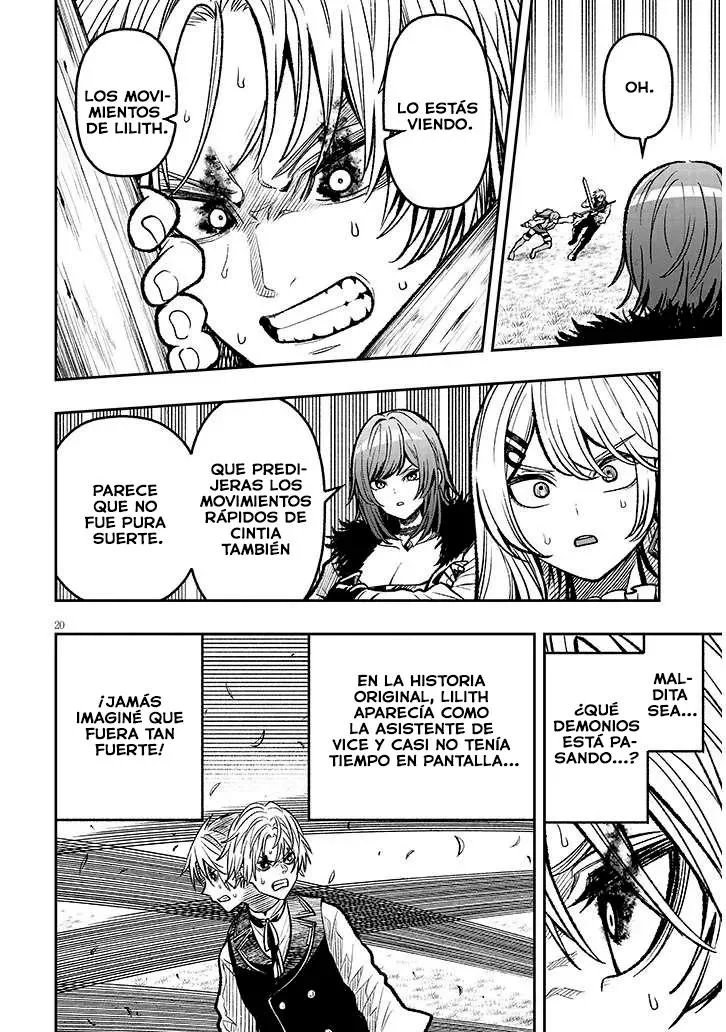 Taida na Akujoku Kizoku ni Tensei shita Ore, Scenario wo Bukkowashitara Kikakugai no Maryoku de Saikyou ni Natta capítulo 5, página 22