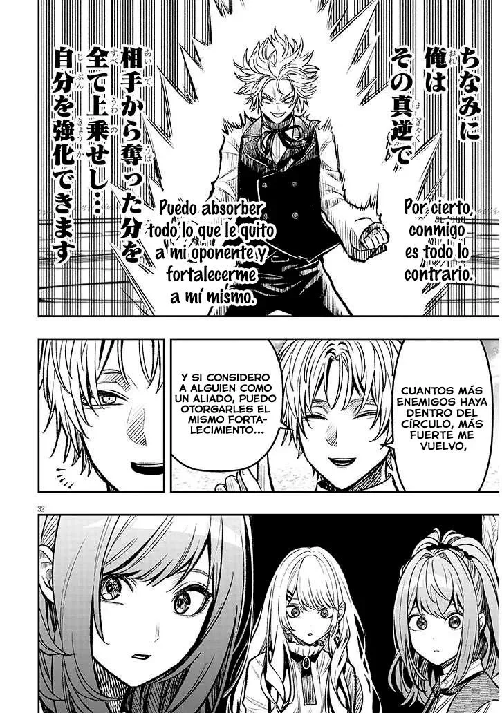 Taida na Akujoku Kizoku ni Tensei shita Ore, Scenario wo Bukkowashitara Kikakugai no Maryoku de Saikyou ni Natta capítulo 5, página 34