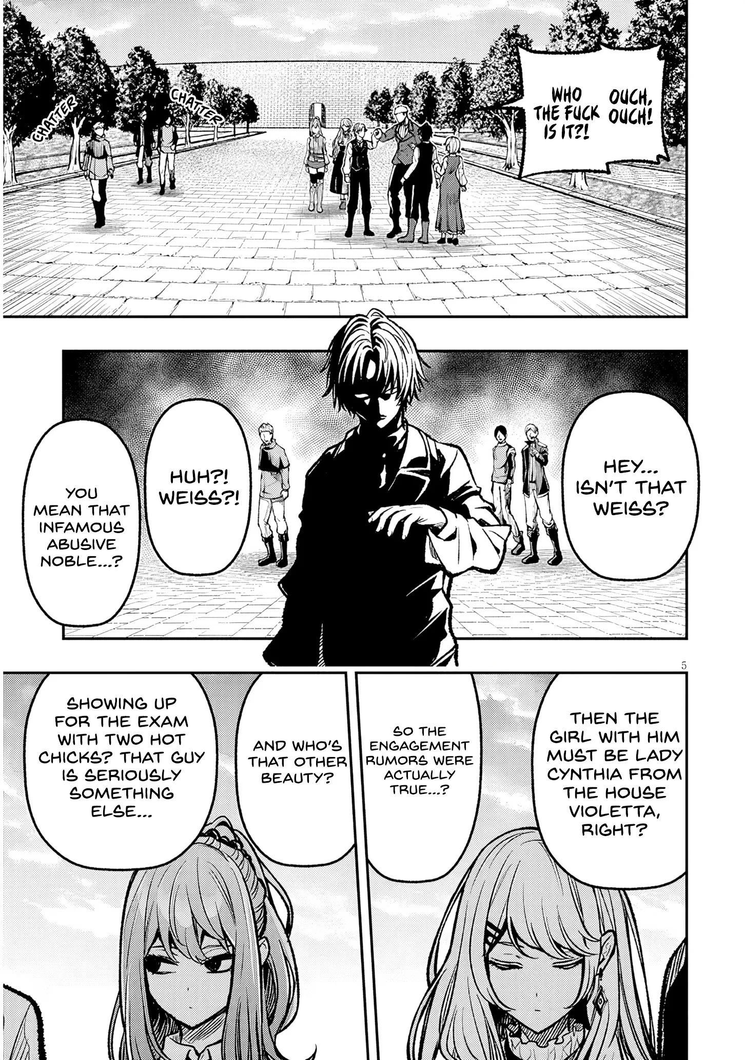 Taida na Akujoku Kizoku ni Tensei shita Ore, Scenario wo Bukkowashitara Kikakugai no Maryoku de Saikyou ni Natta capítulo 6, página 5