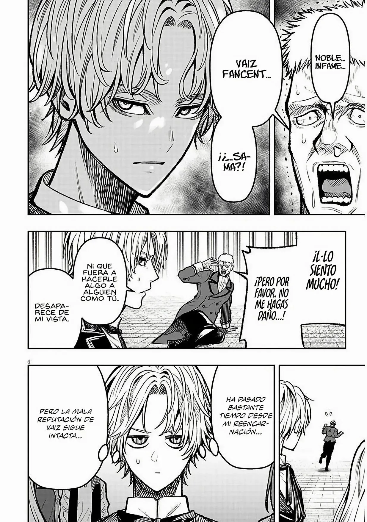 Taida na Akujoku Kizoku ni Tensei shita Ore, Scenario wo Bukkowashitara Kikakugai no Maryoku de Saikyou ni Natta capítulo 6, página 8