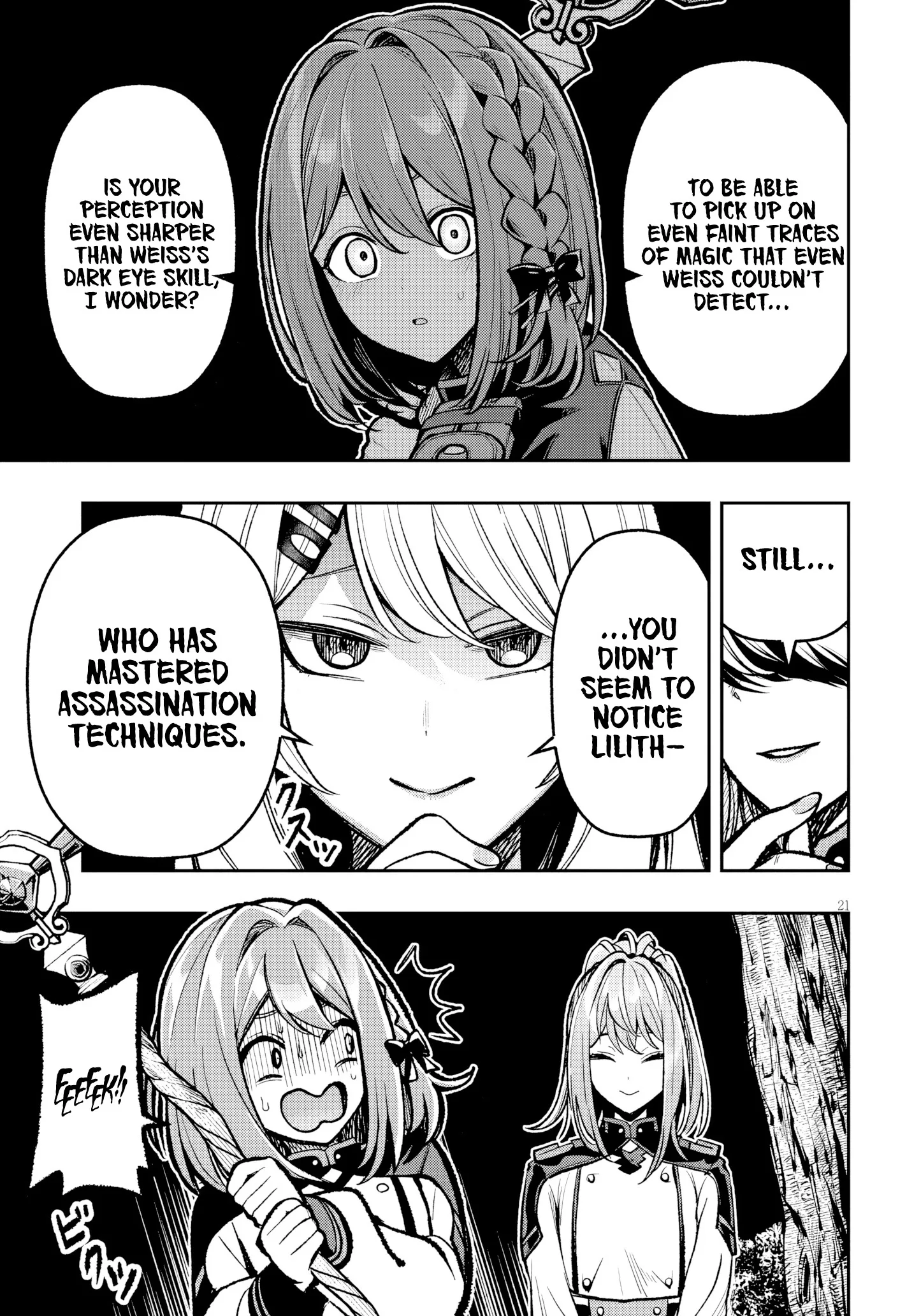 Taida na Akujoku Kizoku ni Tensei shita Ore, Scenario wo Bukkowashitara Kikakugai no Maryoku de Saikyou ni Natta capítulo 9, página 22