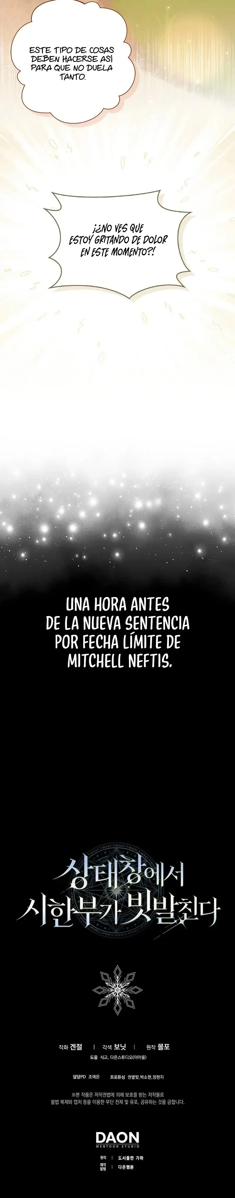 The Countdown of My Death Is Spamming My Status Window capítulo 2, página 33