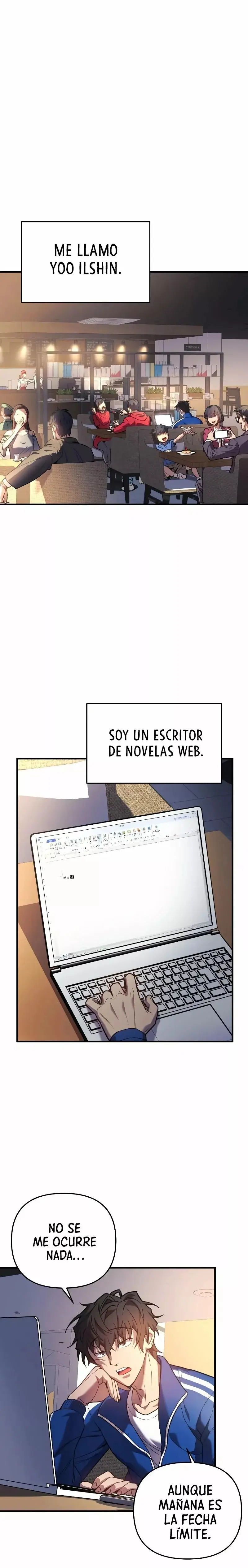The Creator is on Hiatus capítulo 0, página 3