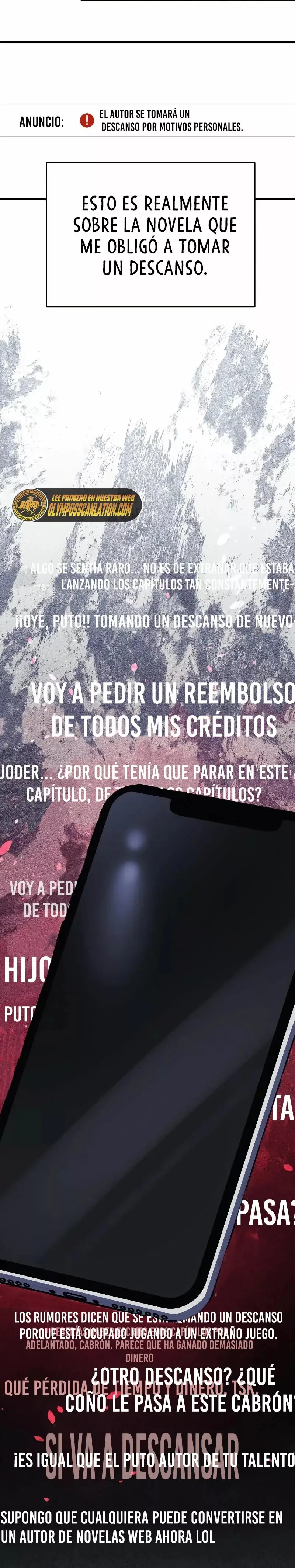 The Creator is on Hiatus capítulo 0, página 23