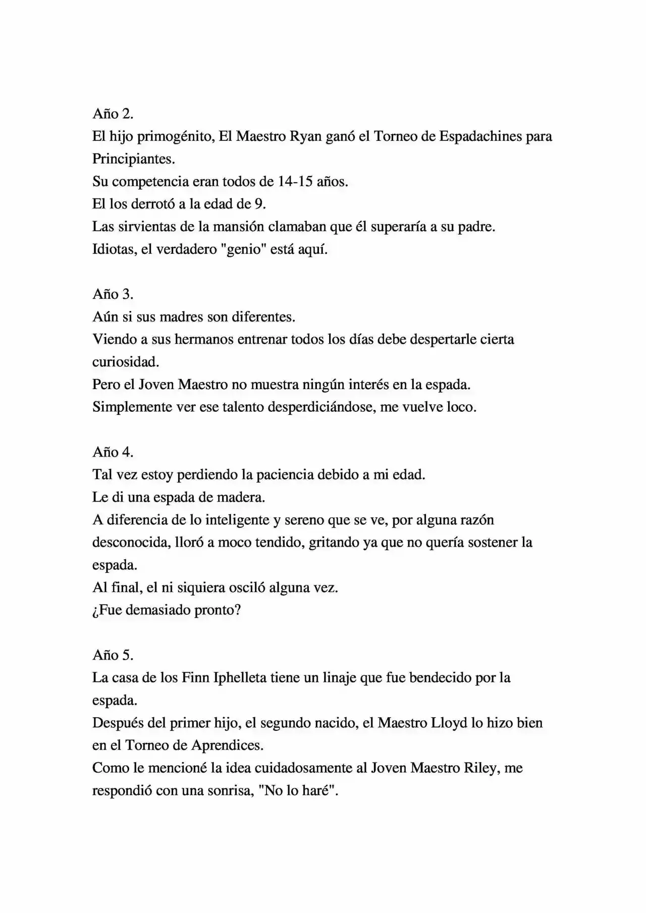 The Lazy Swordmaster capítulo 0, página 2