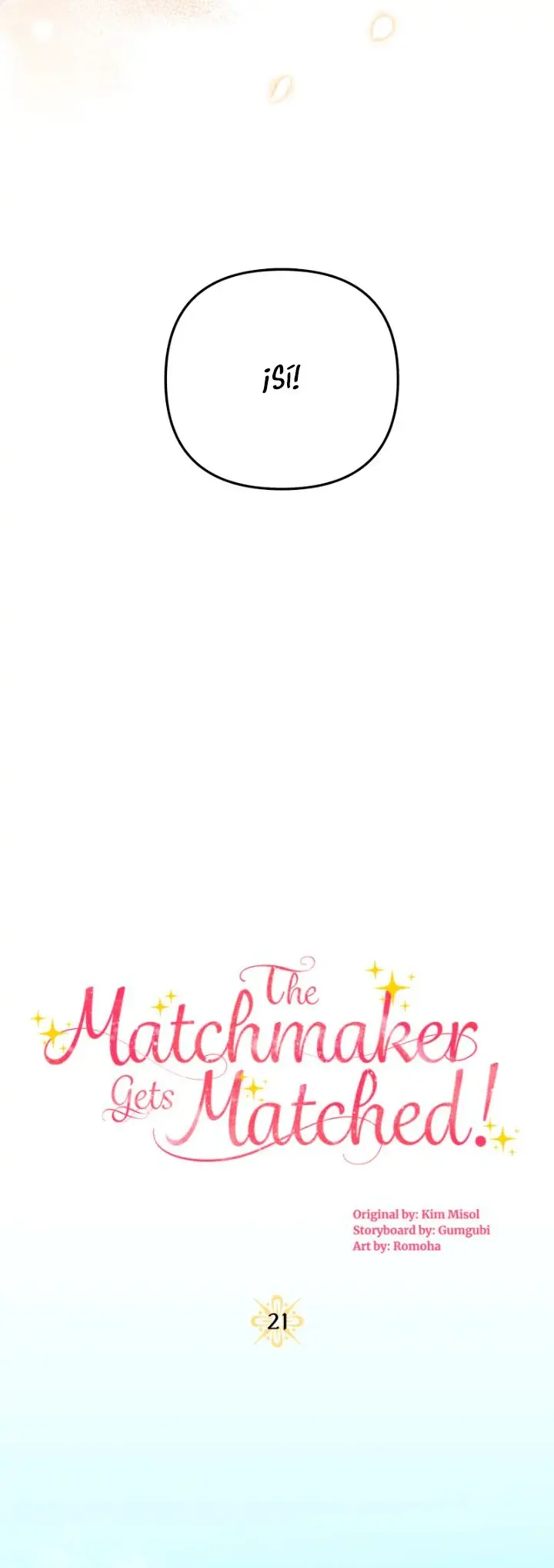The Matchmaker Gets Matched! capítulo 21, página 23