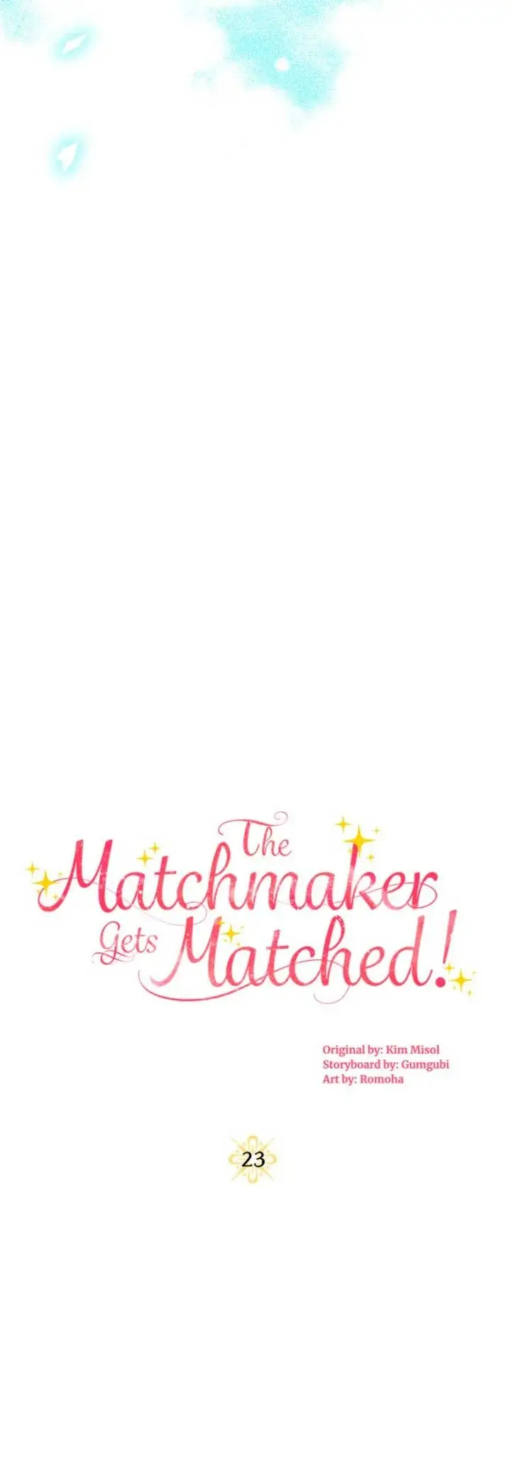 The Matchmaker Gets Matched! capítulo 23, página 34
