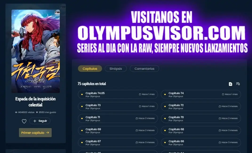 The Nine Heavens Swordmaster capítulo 51, página 65