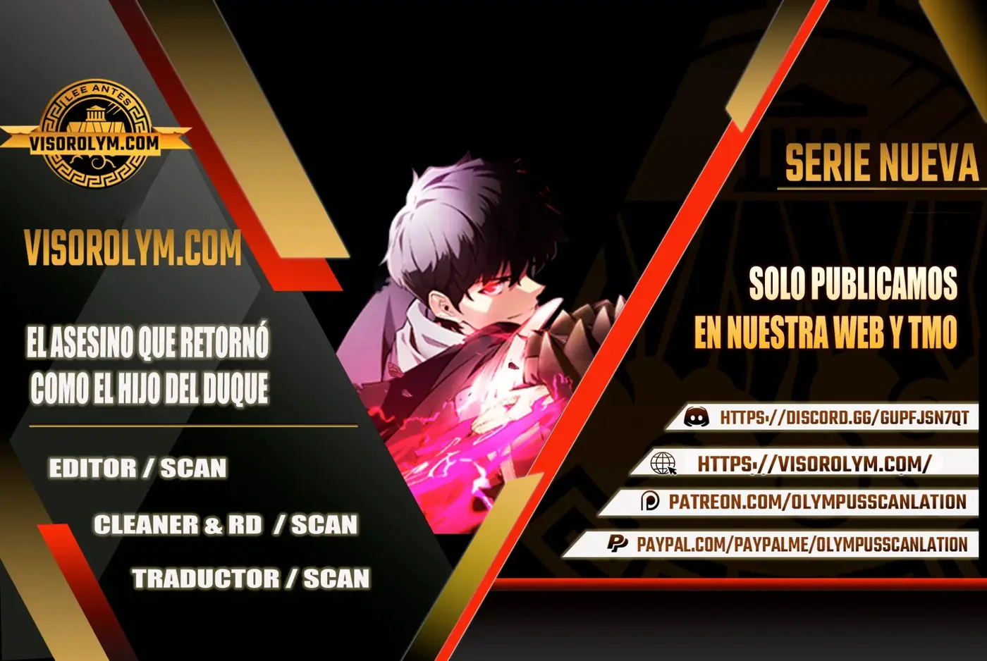 The Reborn Young Lord Is an Assassin capítulo 2, página 1