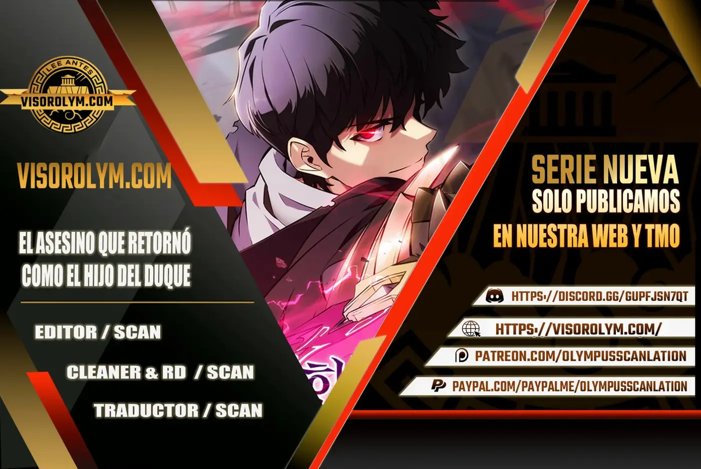 The Reborn Young Lord Is an Assassin capítulo 3, página 1
