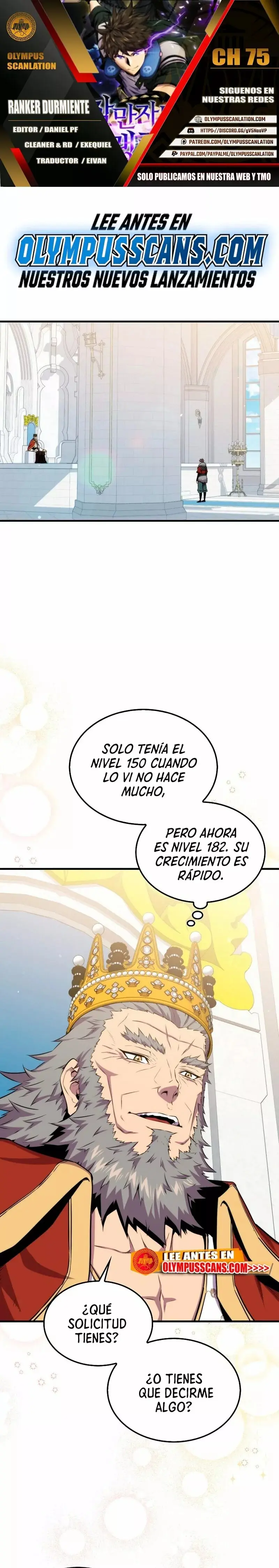 The Slumbering Ranker capítulo 75, página 1