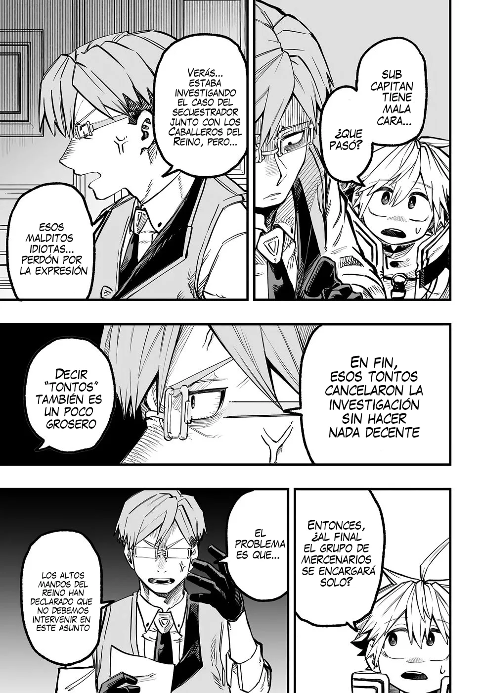 Yoheidan no Itoshigo: Shinikake Koji wa Saikyou Shisho-tachi ni Sodaterareru capítulo 10, página 28