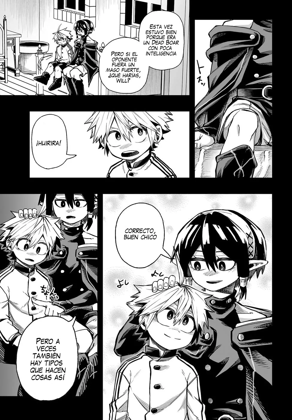 Yoheidan no Itoshigo: Shinikake Koji wa Saikyou Shisho-tachi ni Sodaterareru capítulo 12, página 12