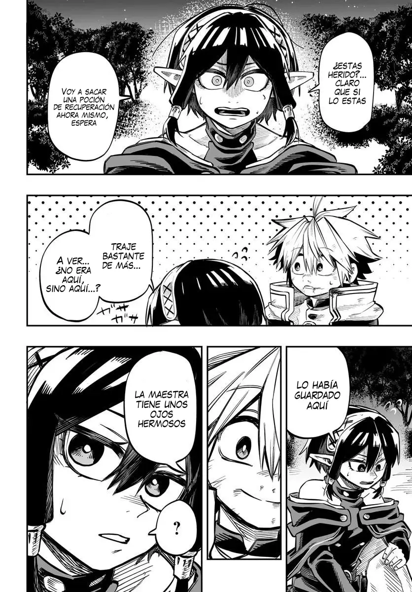 Yoheidan no Itoshigo: Shinikake Koji wa Saikyou Shisho-tachi ni Sodaterareru capítulo 15, página 24