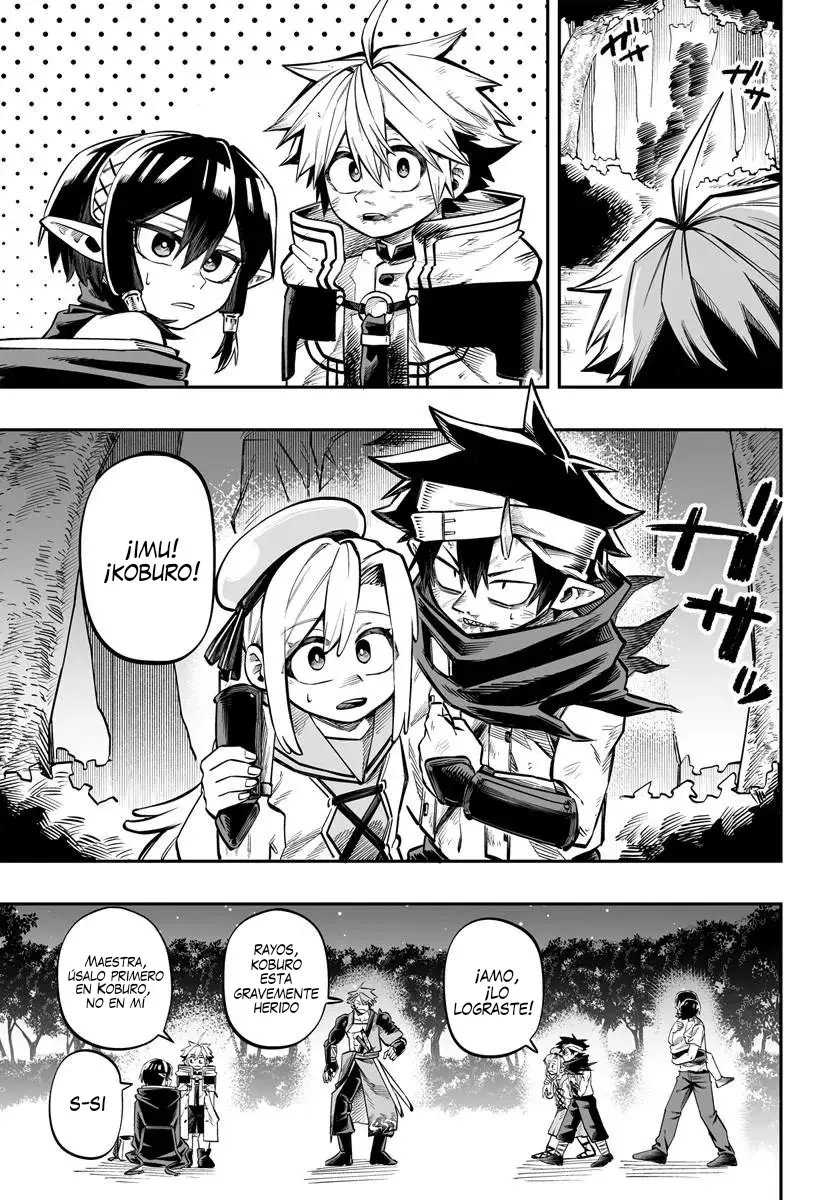 Yoheidan no Itoshigo: Shinikake Koji wa Saikyou Shisho-tachi ni Sodaterareru capítulo 15, página 25
