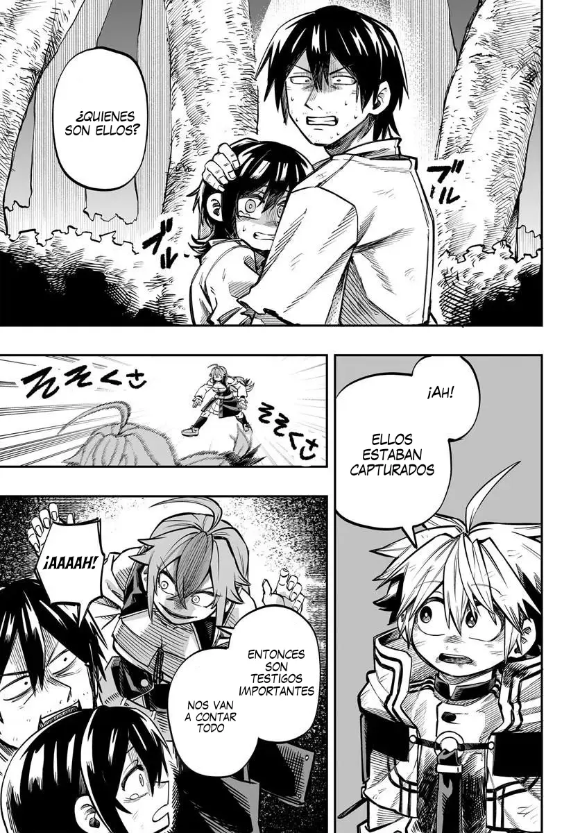 Yoheidan no Itoshigo: Shinikake Koji wa Saikyou Shisho-tachi ni Sodaterareru capítulo 15, página 27