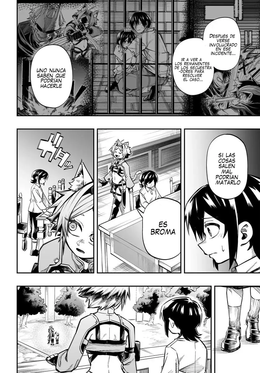 Yoheidan no Itoshigo: Shinikake Koji wa Saikyou Shisho-tachi ni Sodaterareru capítulo 16, página 3
