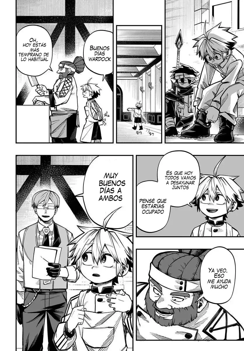 Yoheidan no Itoshigo: Shinikake Koji wa Saikyou Shisho-tachi ni Sodaterareru capítulo 17, página 3