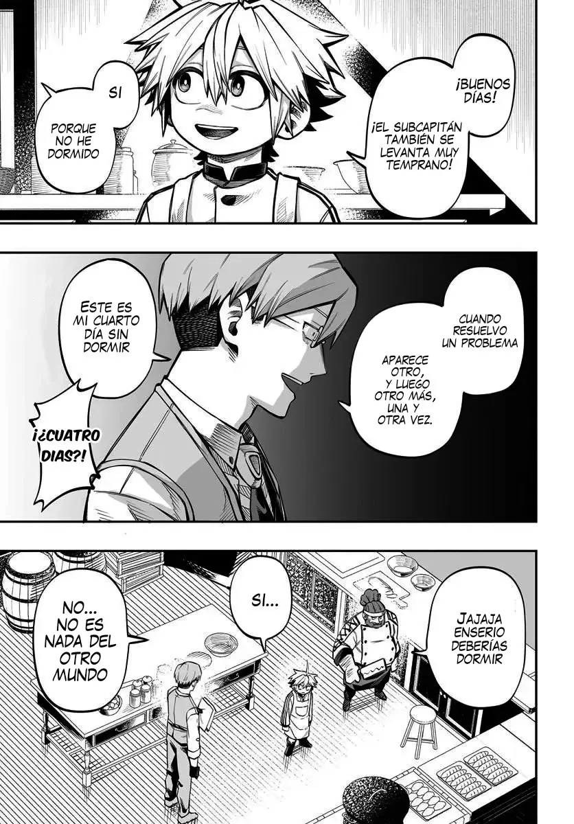 Yoheidan no Itoshigo: Shinikake Koji wa Saikyou Shisho-tachi ni Sodaterareru capítulo 17, página 4