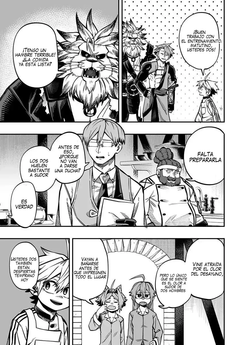Yoheidan no Itoshigo: Shinikake Koji wa Saikyou Shisho-tachi ni Sodaterareru capítulo 17, página 6