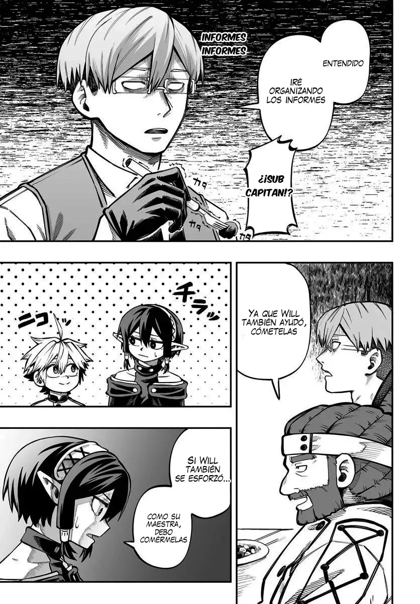 Yoheidan no Itoshigo: Shinikake Koji wa Saikyou Shisho-tachi ni Sodaterareru capítulo 17, página 13