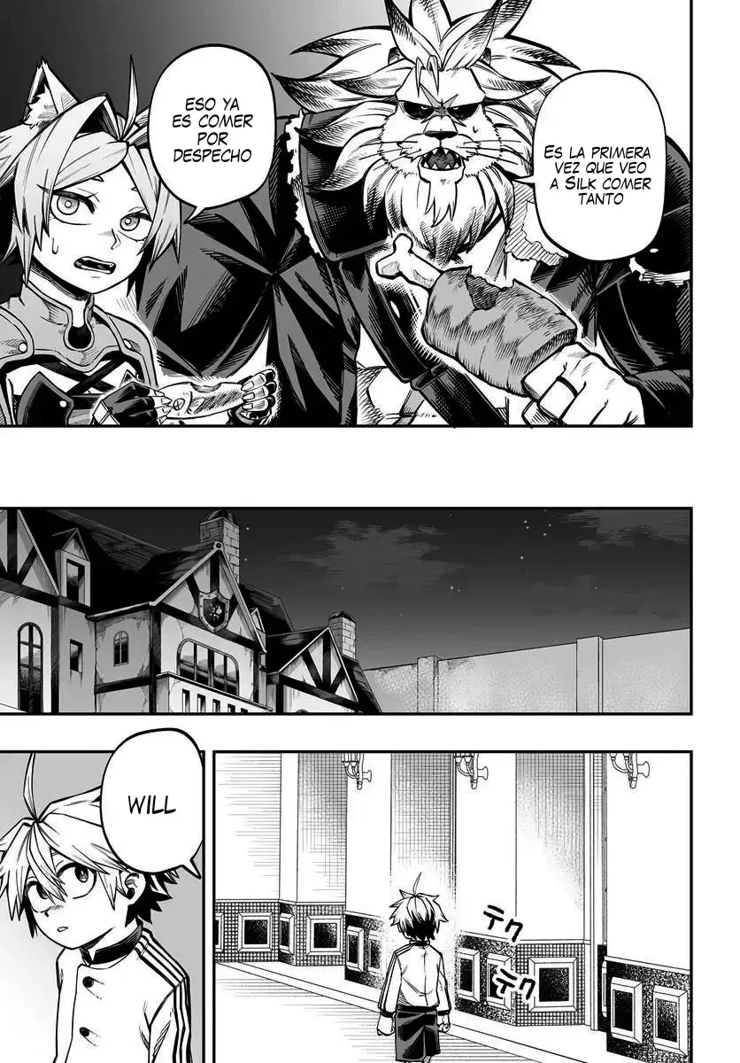 Yoheidan no Itoshigo: Shinikake Koji wa Saikyou Shisho-tachi ni Sodaterareru capítulo 17, página 15