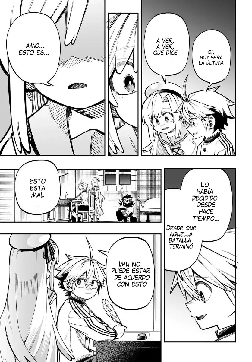 Yoheidan no Itoshigo: Shinikake Koji wa Saikyou Shisho-tachi ni Sodaterareru capítulo 17, página 23