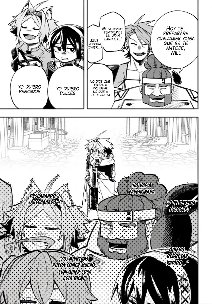 Yoheidan no Itoshigo: Shinikake Koji wa Saikyou Shisho-tachi ni Sodaterareru capítulo 18, página 33