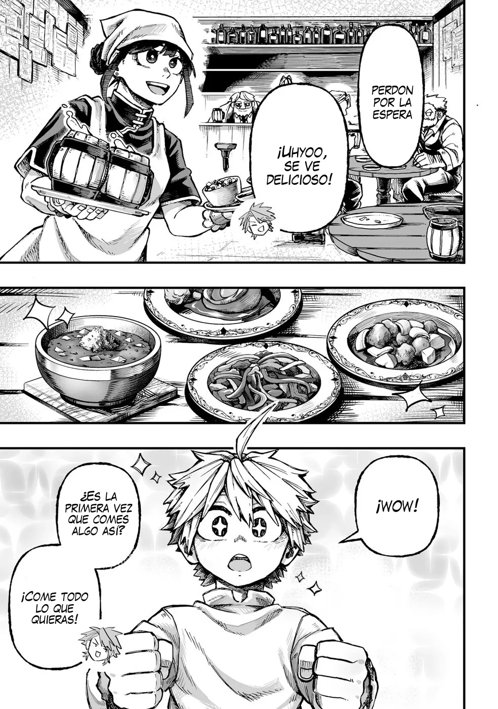 Yoheidan no Itoshigo: Shinikake Koji wa Saikyou Shisho-tachi ni Sodaterareru capítulo 2, página 8