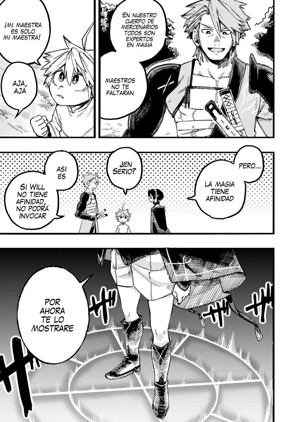 Yoheidan no Itoshigo: Shinikake Koji wa Saikyou Shisho-tachi ni Sodaterareru capítulo 2, página 14