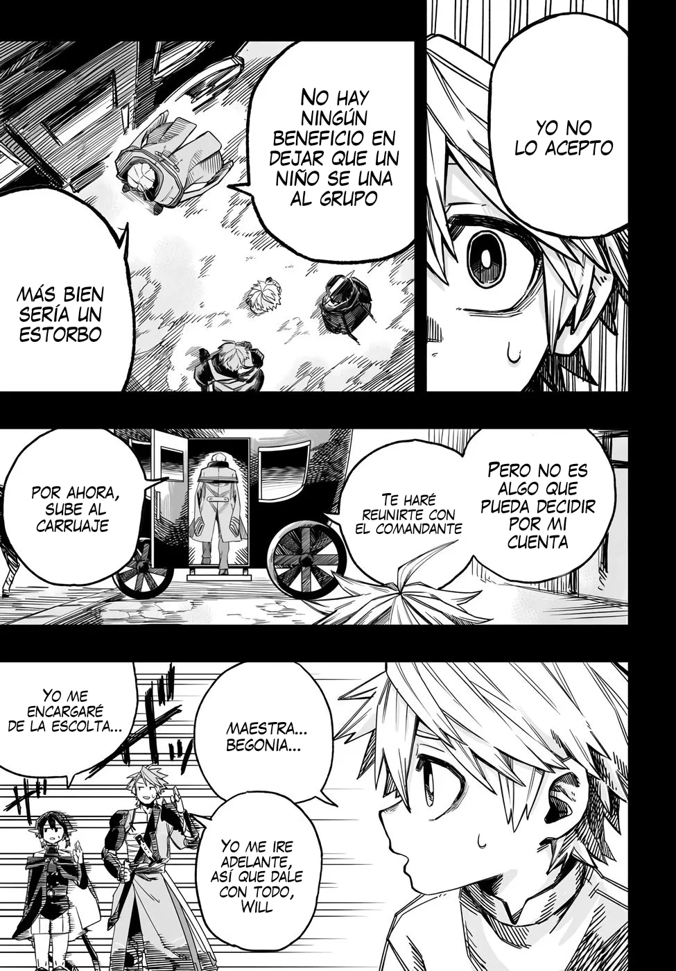 Yoheidan no Itoshigo: Shinikake Koji wa Saikyou Shisho-tachi ni Sodaterareru capítulo 3, página 10